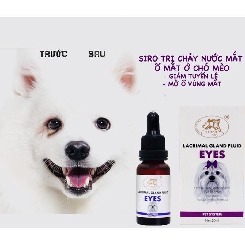Siro Hỗ Trợ Giảm Chảy Nước Mắt Cho Chó Mèo 20ml