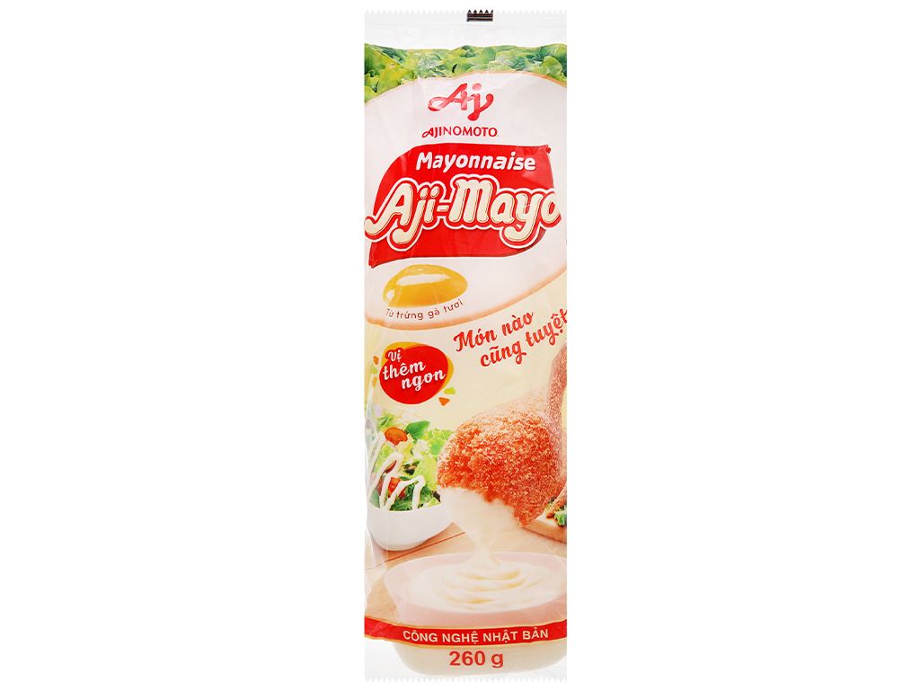 Sốt Mayonnaise Ajinomoto Aji-mayo Chai 260g
