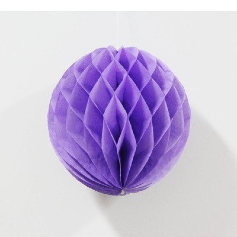 Đèn lồng giấy xếp 35cm trang trí - Đèn lồng tổ ong