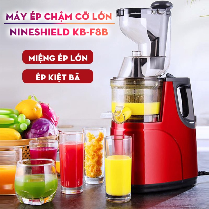 [Mã 99ELHA giảm 7% đơn 300K] MÁY ÉP CHẬM Nineshield Kb-F8b BẢO HÀNH 12 THÁNG