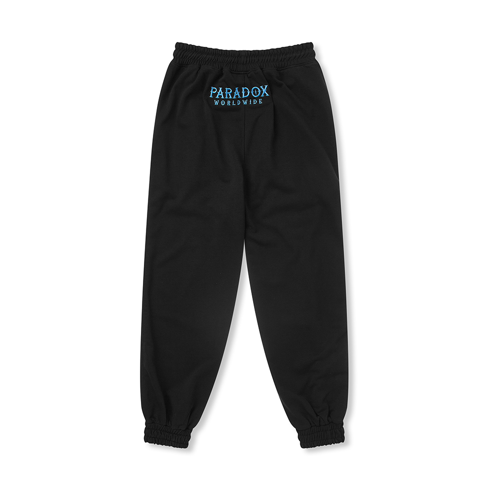 Quần jogger Paradox VERTICAL EMBOSSING JOGGER PANTS - Đen