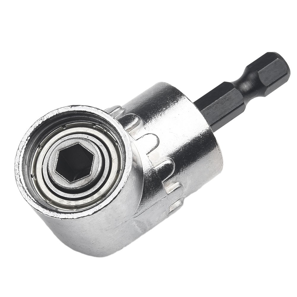 4pcs Socket Adapter With 105 Degree Corner Hex Shank Drill Bits Extension Rod