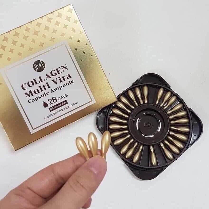 Viên Collagen tươi Ammud Multi Vita Ampoule Hàn Quốc