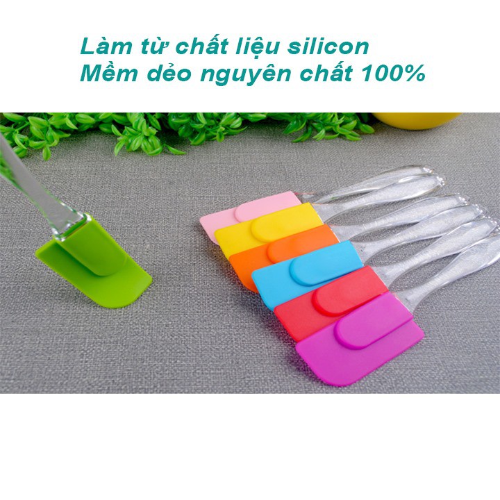 Phới Silicon Vét Bột Làm Bánh Cao Cấp