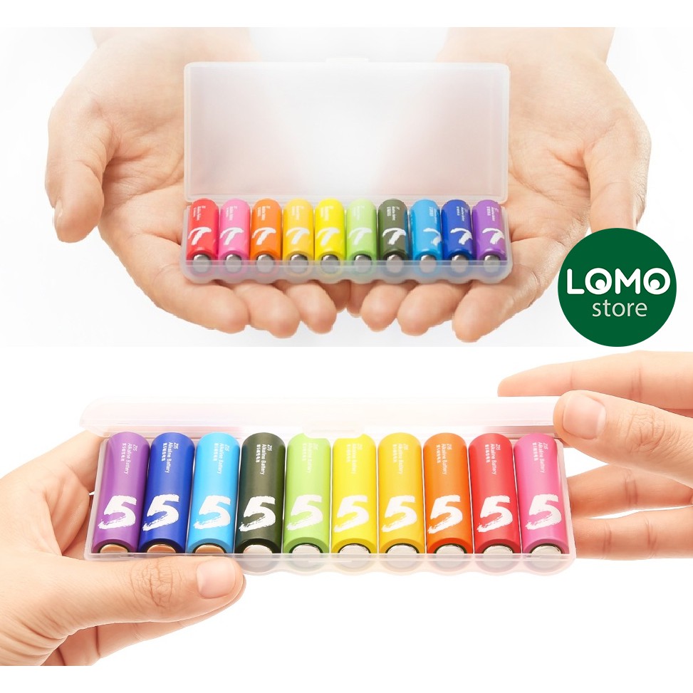 Pin Xiaomi Rainbow 5 (AA) và 7 (AAA) vỉ 10 viên