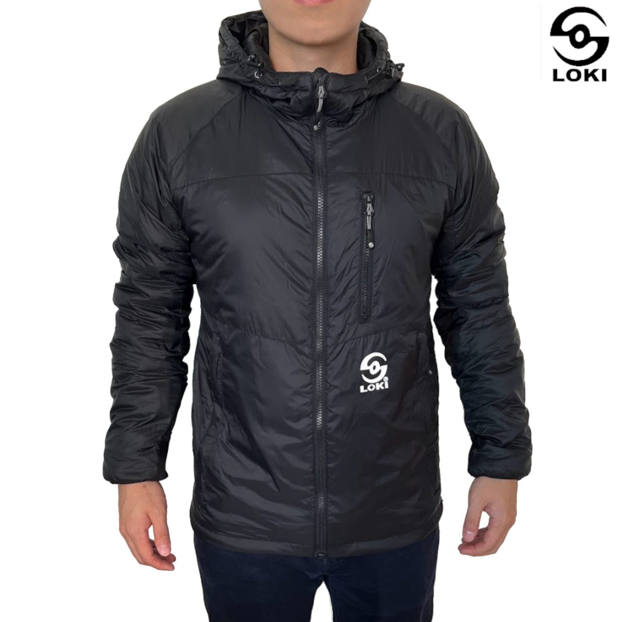 Canyon Puffy Jacket LOKI USA Men's, Water Resistant, Windproof