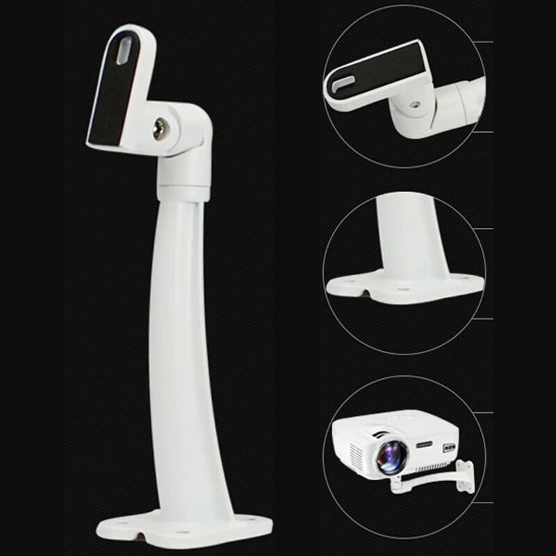 Brackets Wall Ceiling Mount wall 360 Degrees Adjustable Hanger Holder Loading Projector Accessories ZJ-360-A
