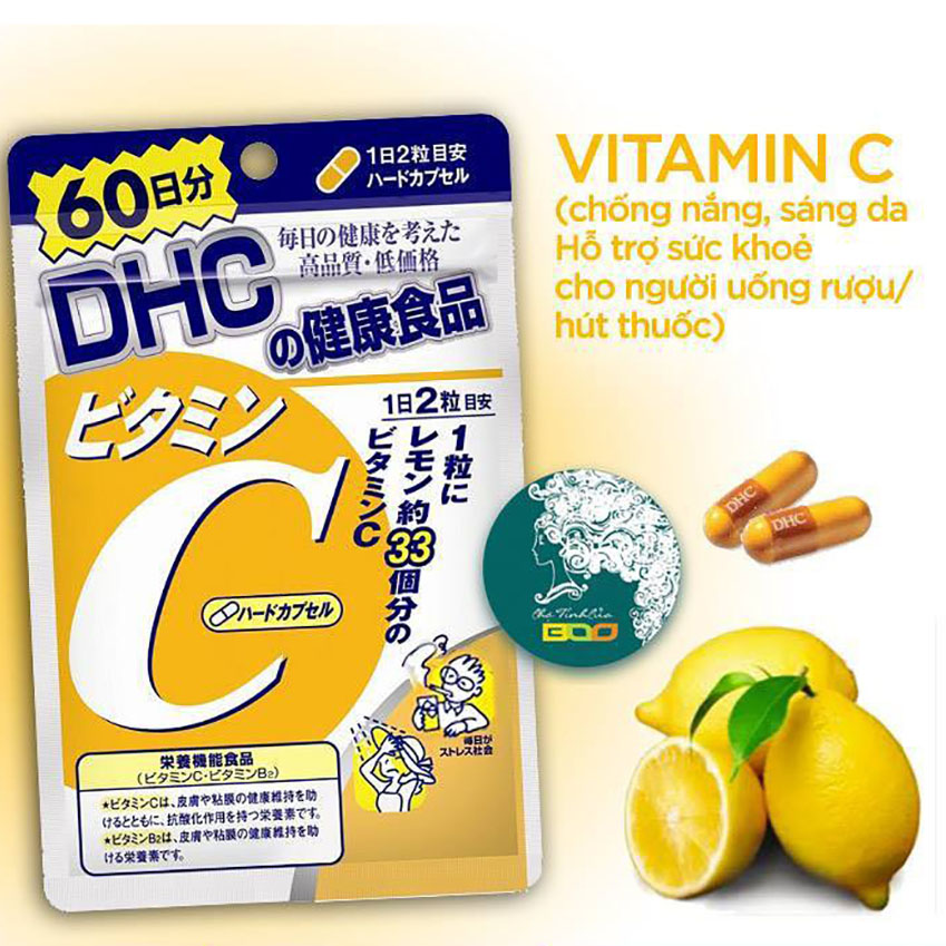 [Freeship] Vitamin C DHC dạng viên uống 1000mg