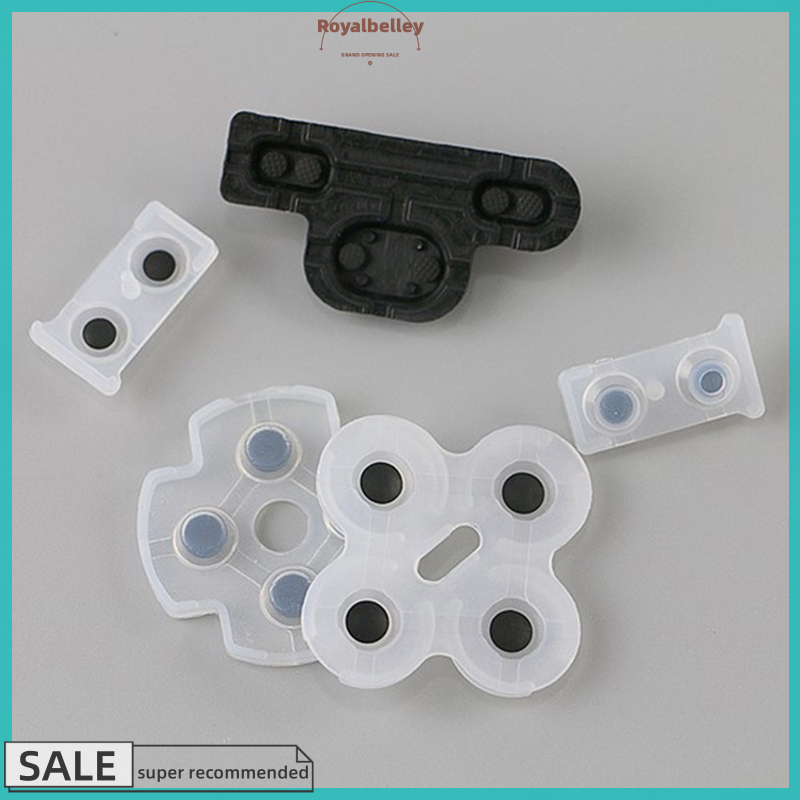 【ROYALBELLEY】 5pcs/lot Conductive rubber pad button contacts gasket kit for PS3 controller