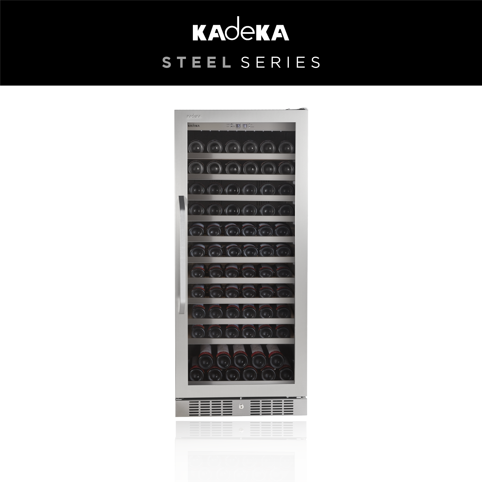 KADEKA KA110WR Stainless Steel Series 121 Bottle Wine Chiller Lazada