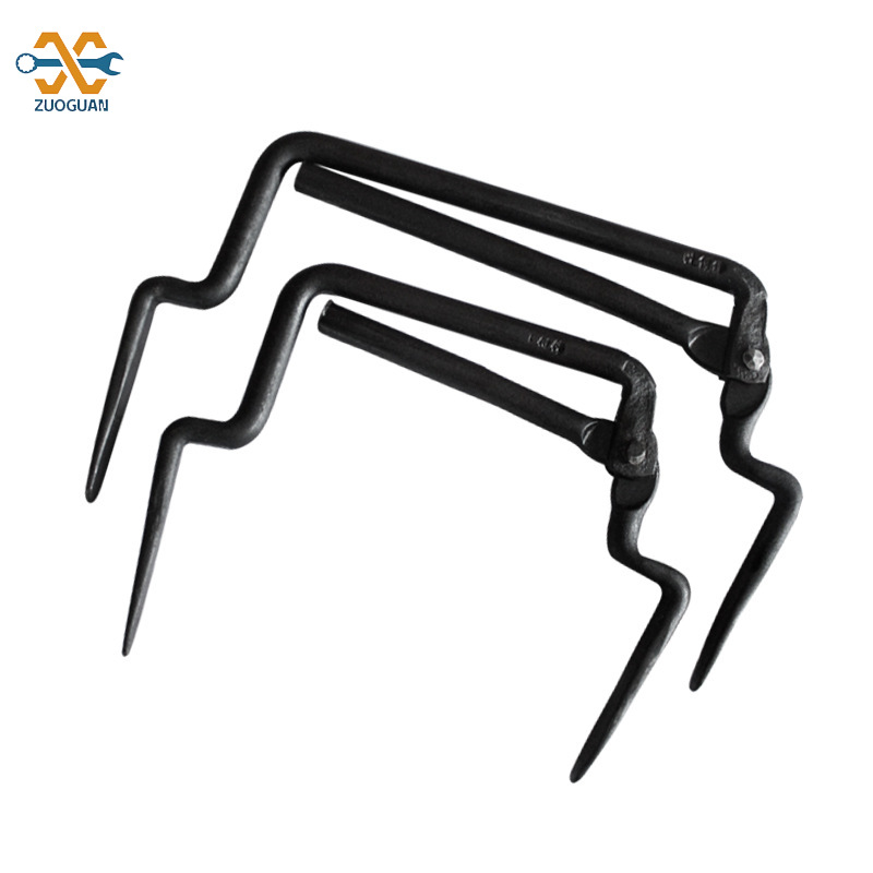 ZUOGUAN Brick clamps brick moving pliers multi-functional thickened large adjustable brick unloading pliers red brick handling tools brick moving