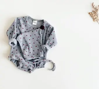 polka dot romper baby