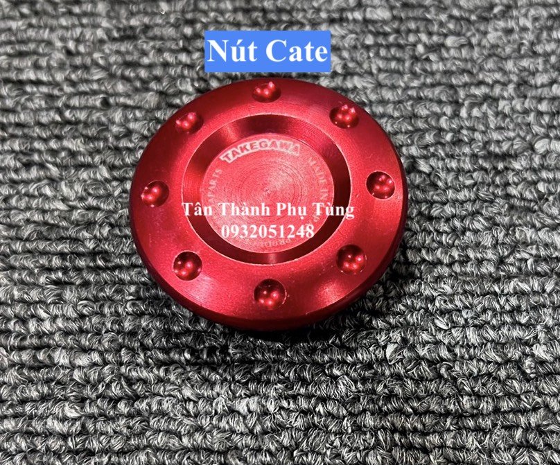 Ốc Mâm lửa, ốc nhớt, nút carte Takegawa - Màu đỏ( giá từng món)
