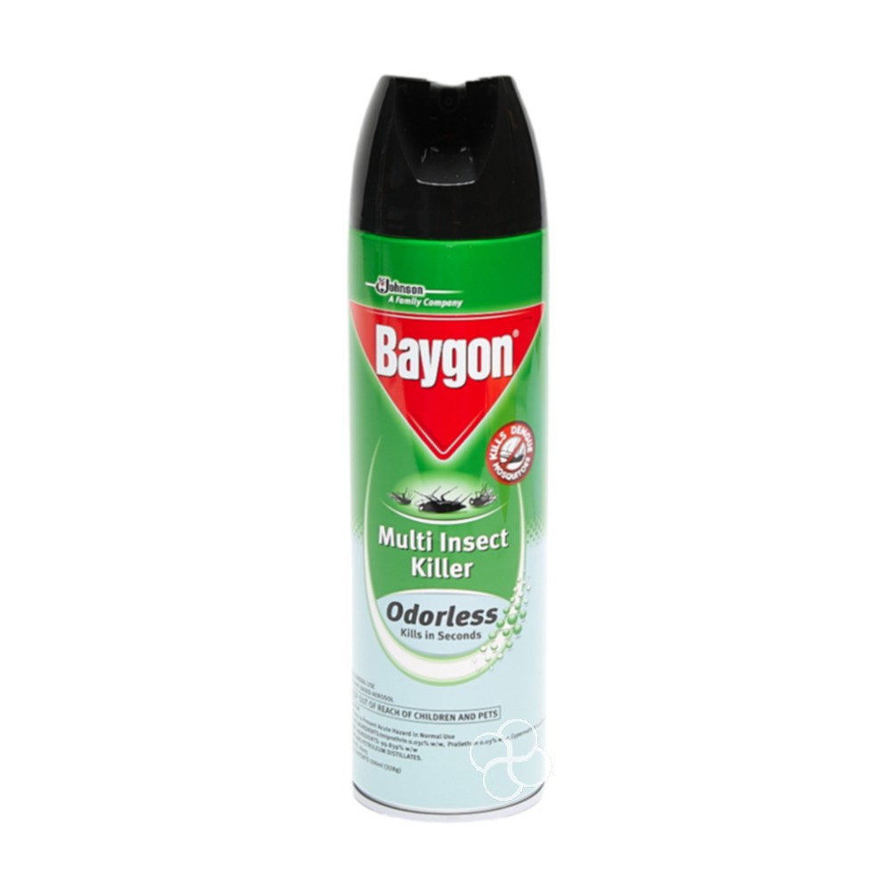 Baygon Aerosol Multi Insect Killer Odorless 500ml Lazada Ph