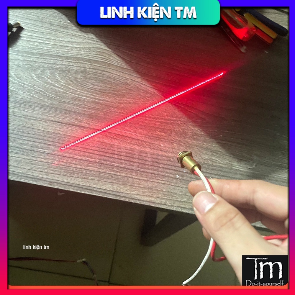 Đầu phát laser định vị 10mm 5v 5mw