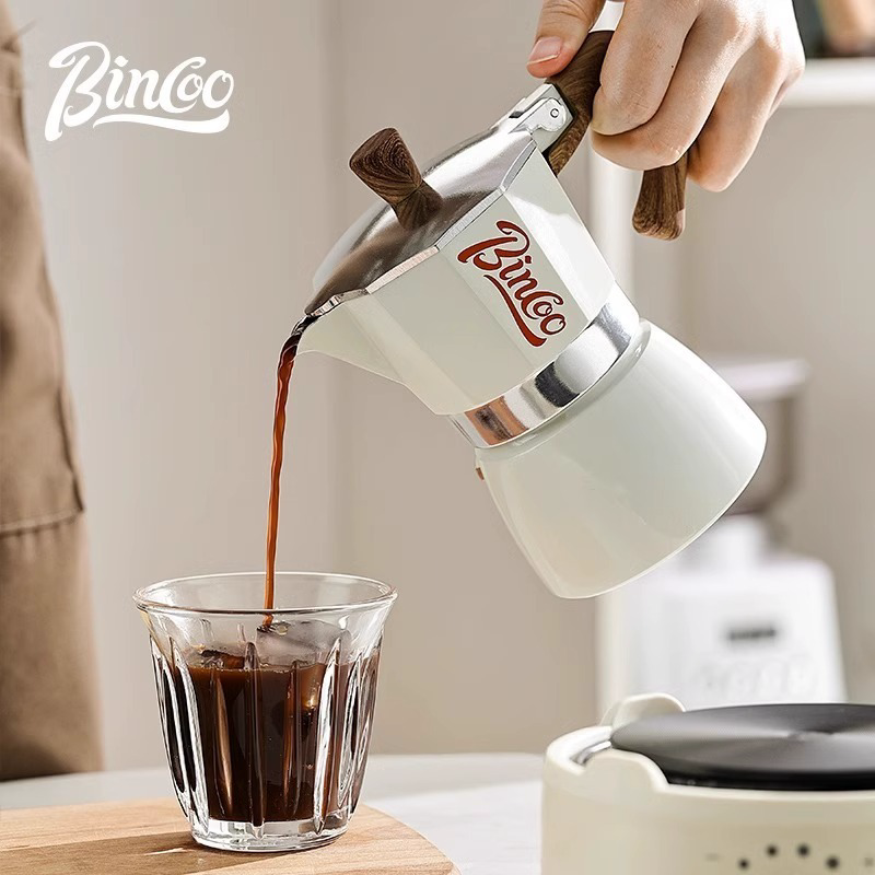 It Smart - Máy pha cà phê Bincoo Moka Pot Espresso Maker thẩm thấu ngược 3 cup 150ml