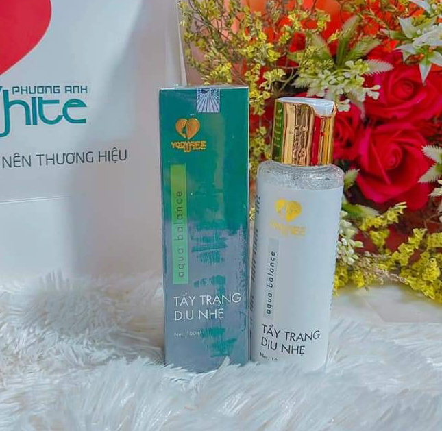 Tẩy trang Phương Anh - Tẩy trang dịu nhẹ Aqua Balance Yody White Phương Anh