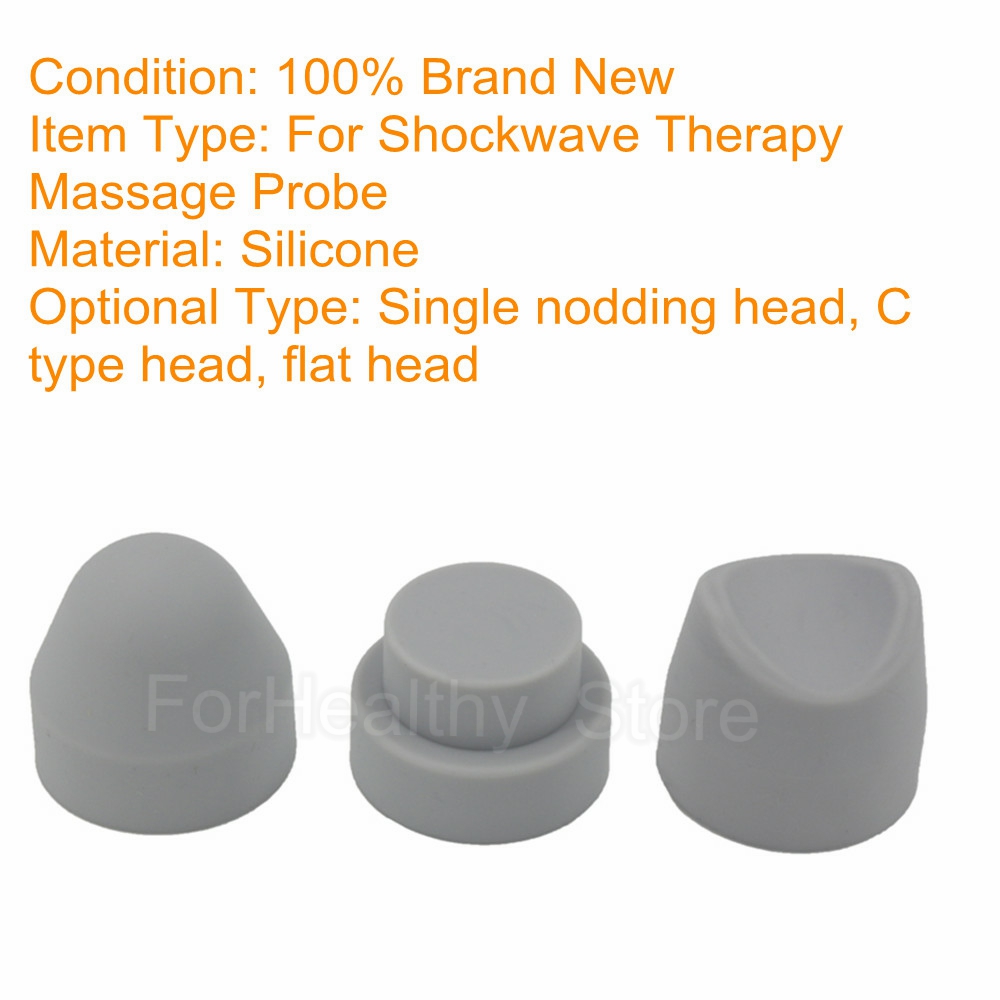 Shockwave Therapy Machine Accessory ED Silicone Massage Head Treatment Erectile Dysfunction For Shock Wave Therapy 2021 New. 