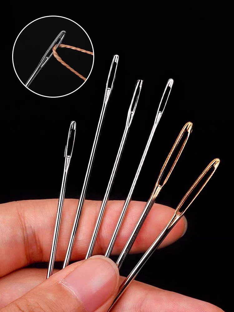 Vỉ kim khâu len chỉ nhiều size tiện dụng
