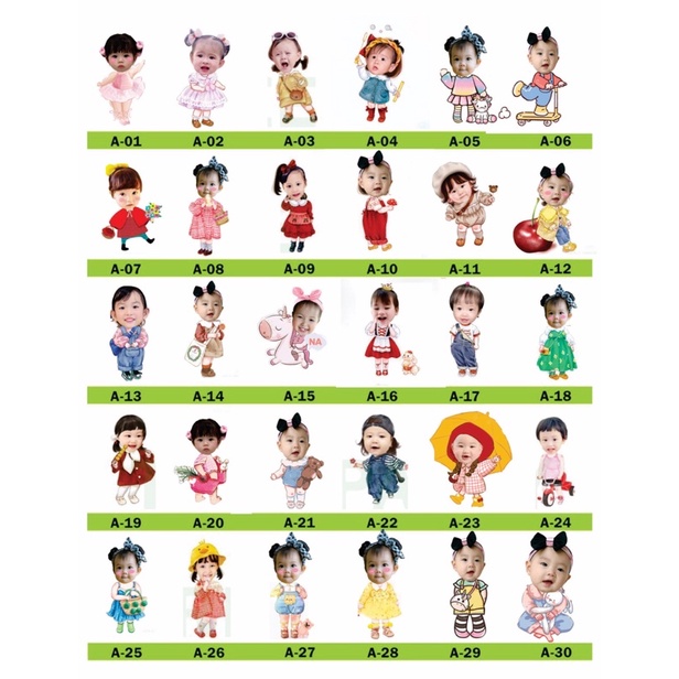 CHIBI Trang trí sinh Nhật cho bé