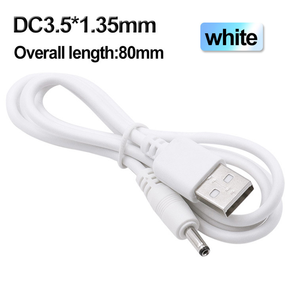 1PC Power Cord 5v For USB Fan USB Lamp Round Hole Adapter Barrel Power Cable Connector Connector Charging Cable