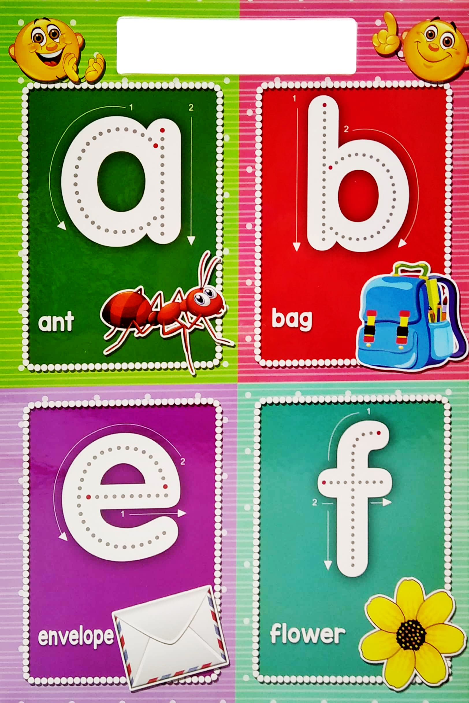 Fahasa - Writing Practices For Little Hands: Alphabet Lower Case