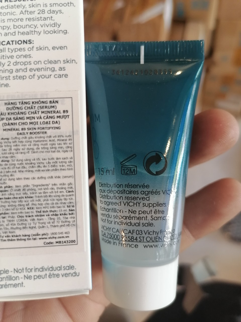 (FullCty)Serum vichy mineral 89 15ml