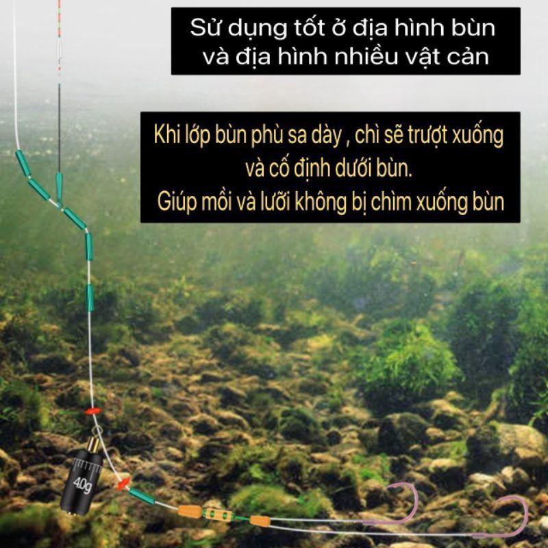 Chì Neo Câu Đài, Chì Chạy Đáy
