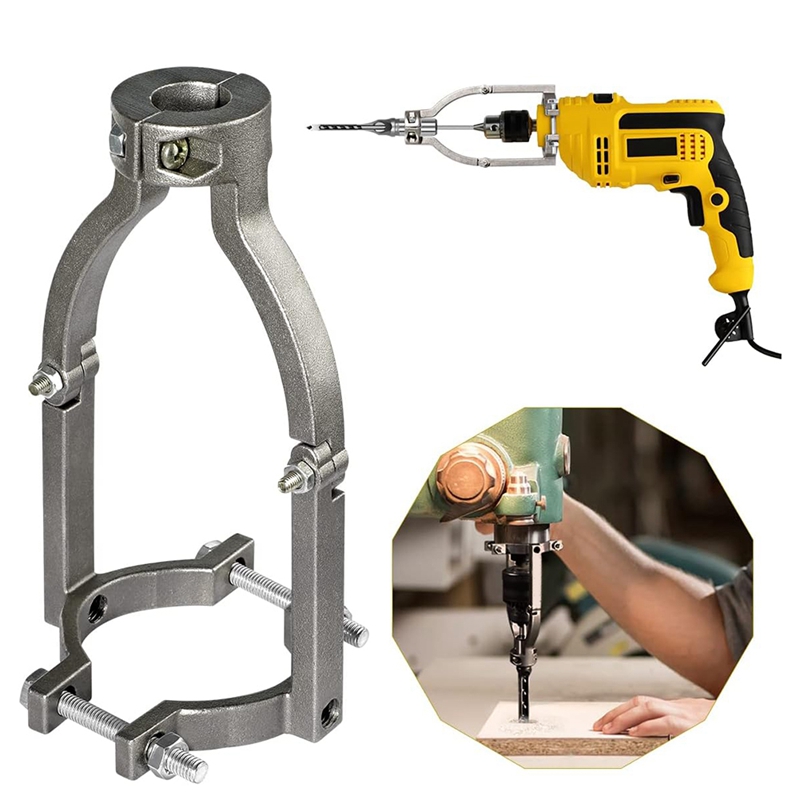 Square Hole Drill Bit Adapter for Drill Press, Mortise Machine, Power Tools Accessory for Drill Machines