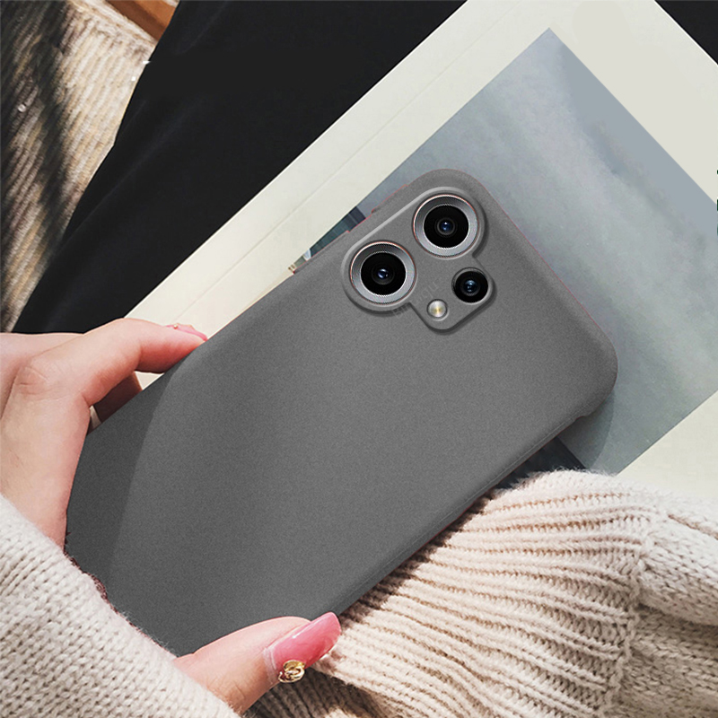 Tokifu For Nothing CMF Phone 2 Pro Anti Slip Soft TPU Sandstone Matte Back Case Cover.
