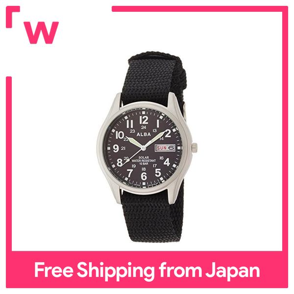 Seiko Watch] Wrist Watch Alba Solar Hardlex Nylon Band AEFD557 Men with  Date/Day Display | Lazada Singapore