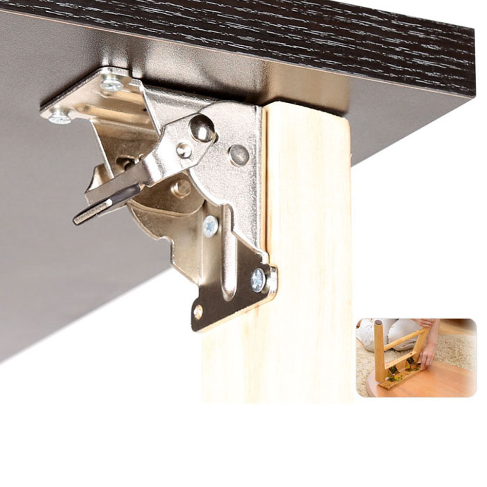 Heavy Load Steel Foldable Table Leg Bracket Furniture Hardware Folding ...
