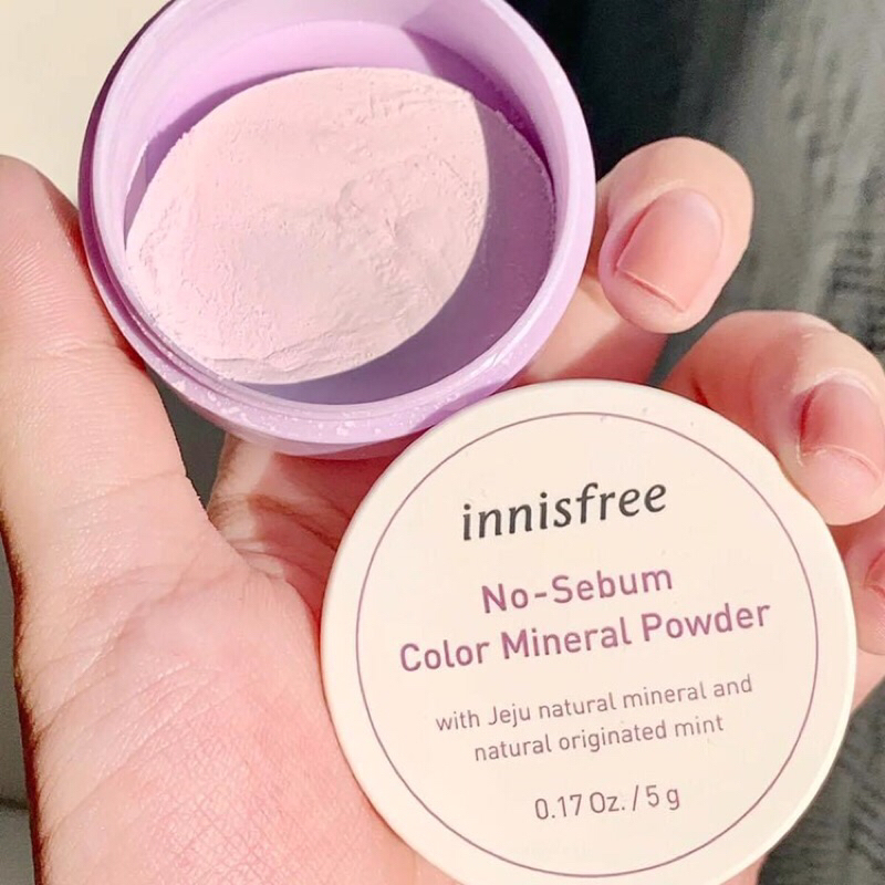 PHẤN PHỦ BỘT INNISFREE NO-SEBUM MINERAL COLOR POWER