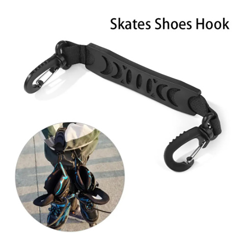 Roller Skates Shoes High Strength Hook Professional Convenient Inline Skates Handles Laces For Outdoor Skating Accessories1PC. 