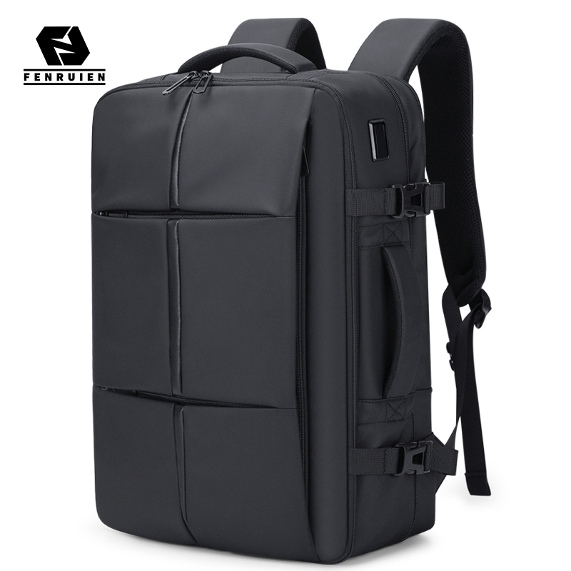 Fenruien Backpack men's business casual multifunction backpack travel