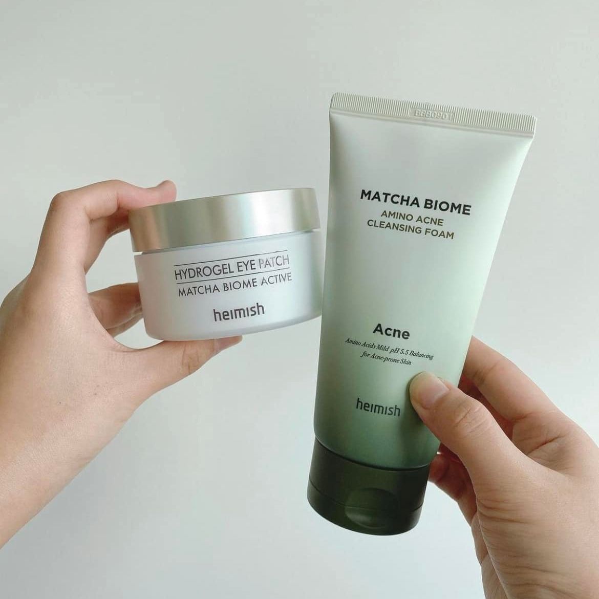[HEIMISH] Mask mắt chống oxy hoá Matcha Biome Hydrogel hộp 60 miếng