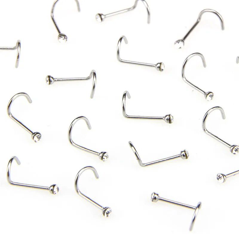 20pcs/lot%20Stainless%20Steel%20Crystal%20Rhinestone%20Nose%20Studs%20Hooks%20Bar%20Pin%20Nose%20Rings%20Body%20Piercing%20Jewelry%20For%20Women%20-%20Image%2010