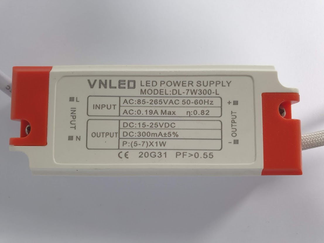 Nguồn đèn led âm trần 8W đến 12W