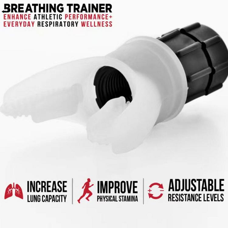 Abdominal breathing fitness machine portable ventilator machine exercise resistance adjustable endurance expander special charcoal capacity exercise machine