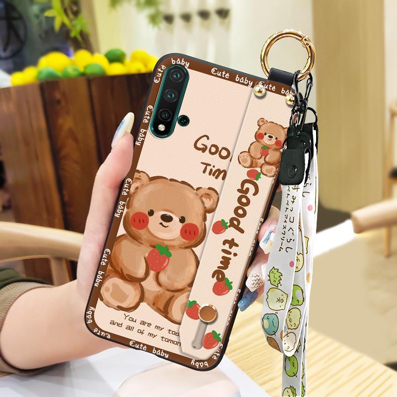 Soft%20case%20Phone%20Holder%20Phone%20Case%20For%20Huawei%20Nova%205/Nove%205%20Pro%20ring%20Back%20Cover%20Lanyard%20Cute%20Waterproof%20Silicone%20Cartoon%20-%20Image%2010