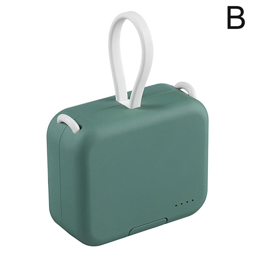1pcs 3 in 1 multi-ftional mobile phone power bank 5000mah foldable double back clip external battery r case holder new