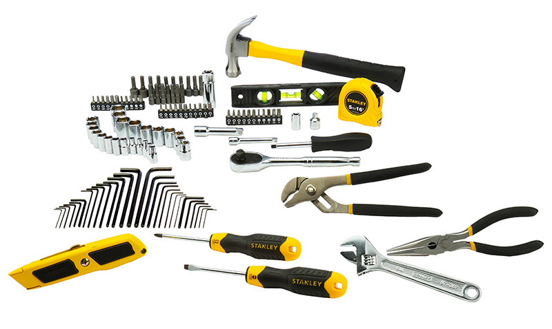 Đục mũi sắt dẹp Stanley 16-289 (Vàng)