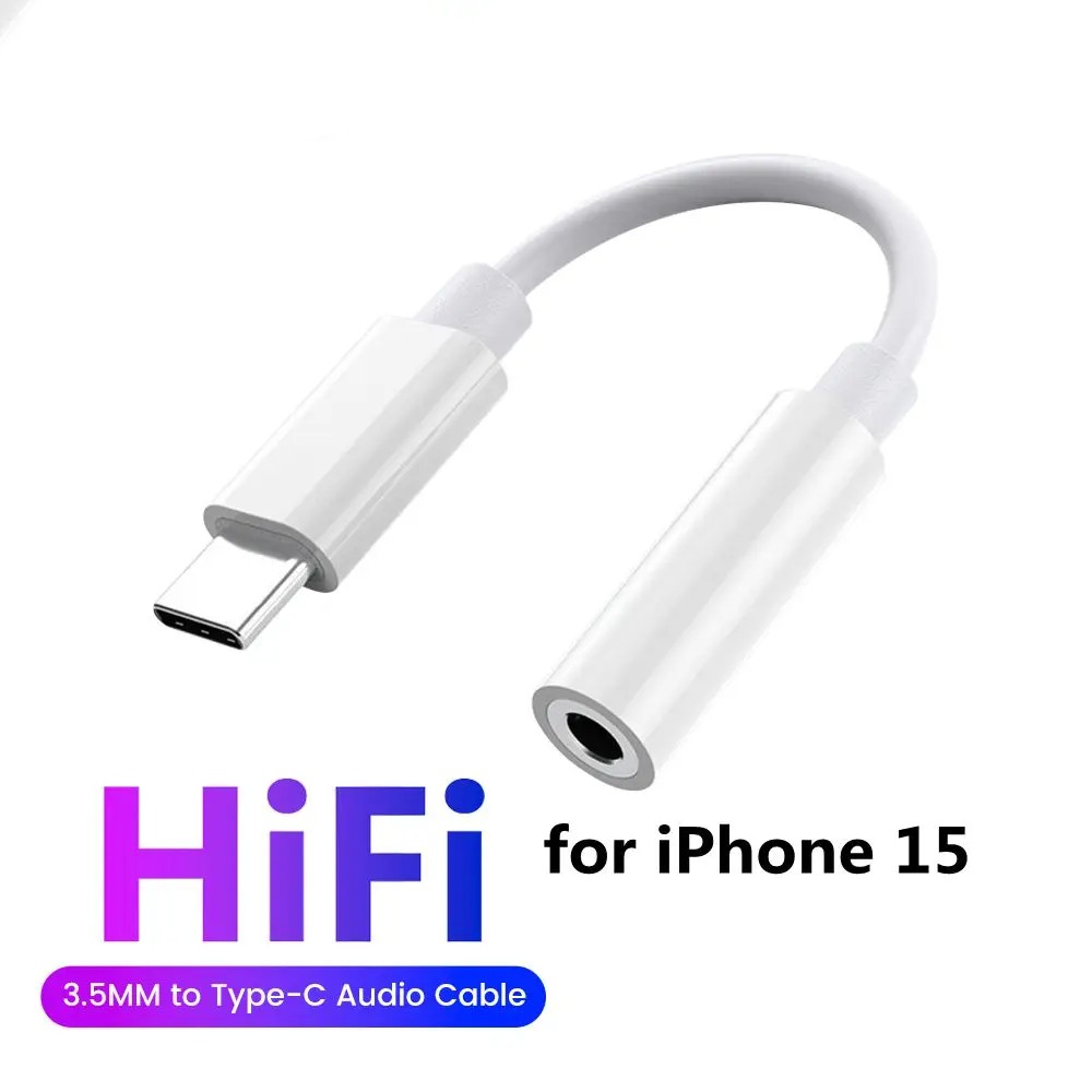 Type C Aux Plug For Iphone 11 Lightning To Headphone Adapter Mm