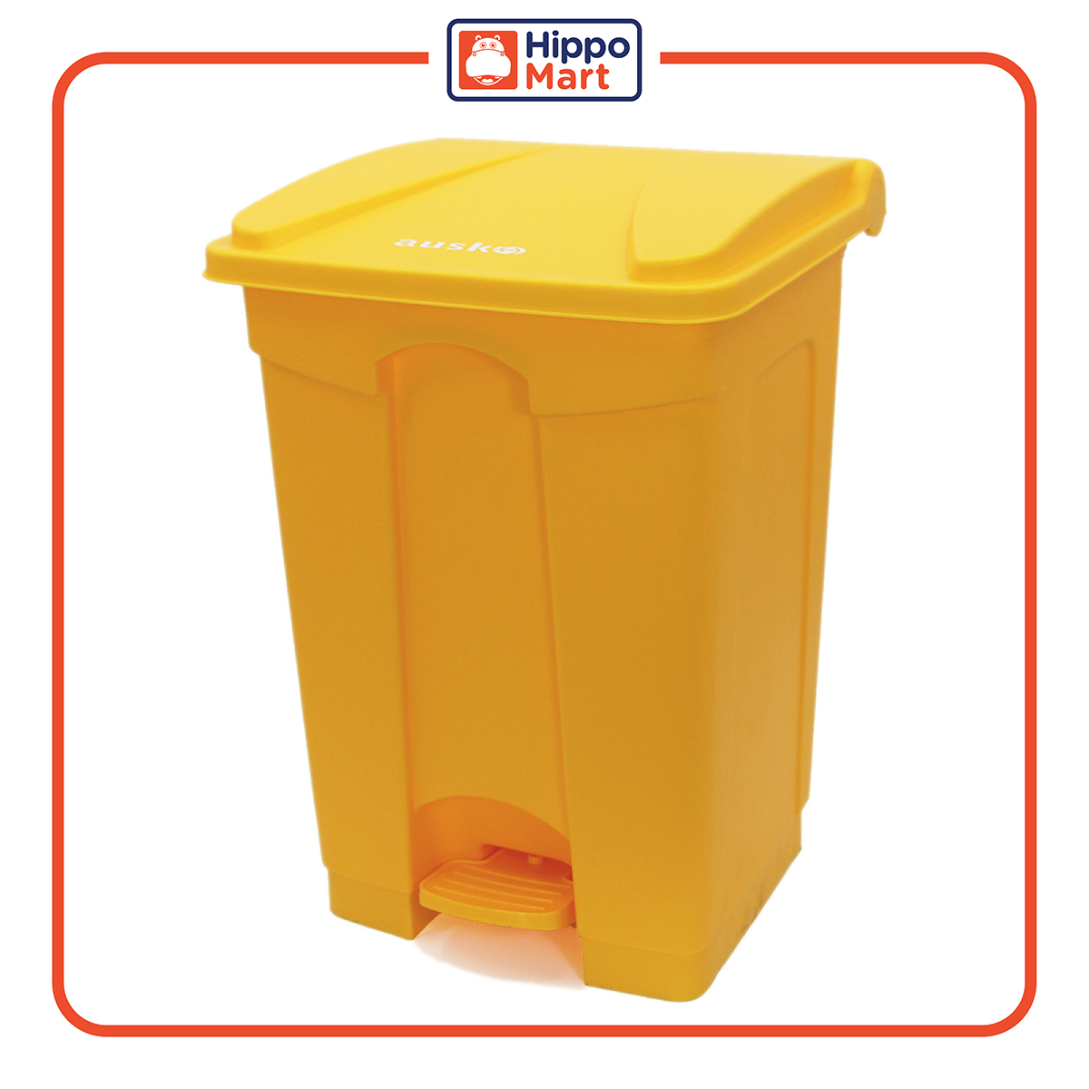HippoMart Step On Bin Multiple Sizes Trash Bin Waste Bin Lazada Singapore