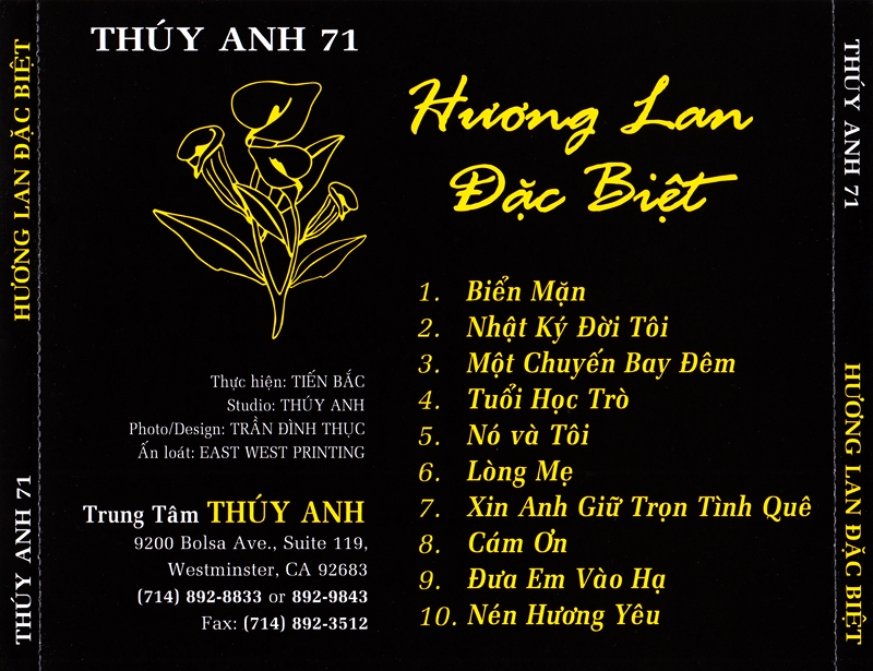 Thúy Anh CD071 - Hương Lan Đặc Biệt