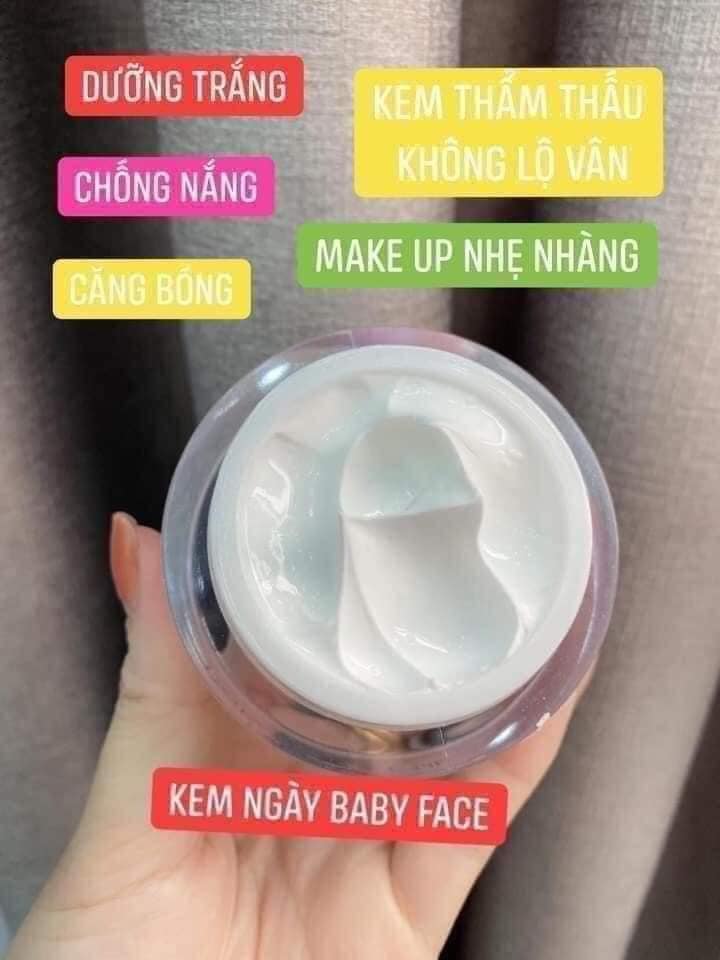 Cấy trắng da baby face đan thy