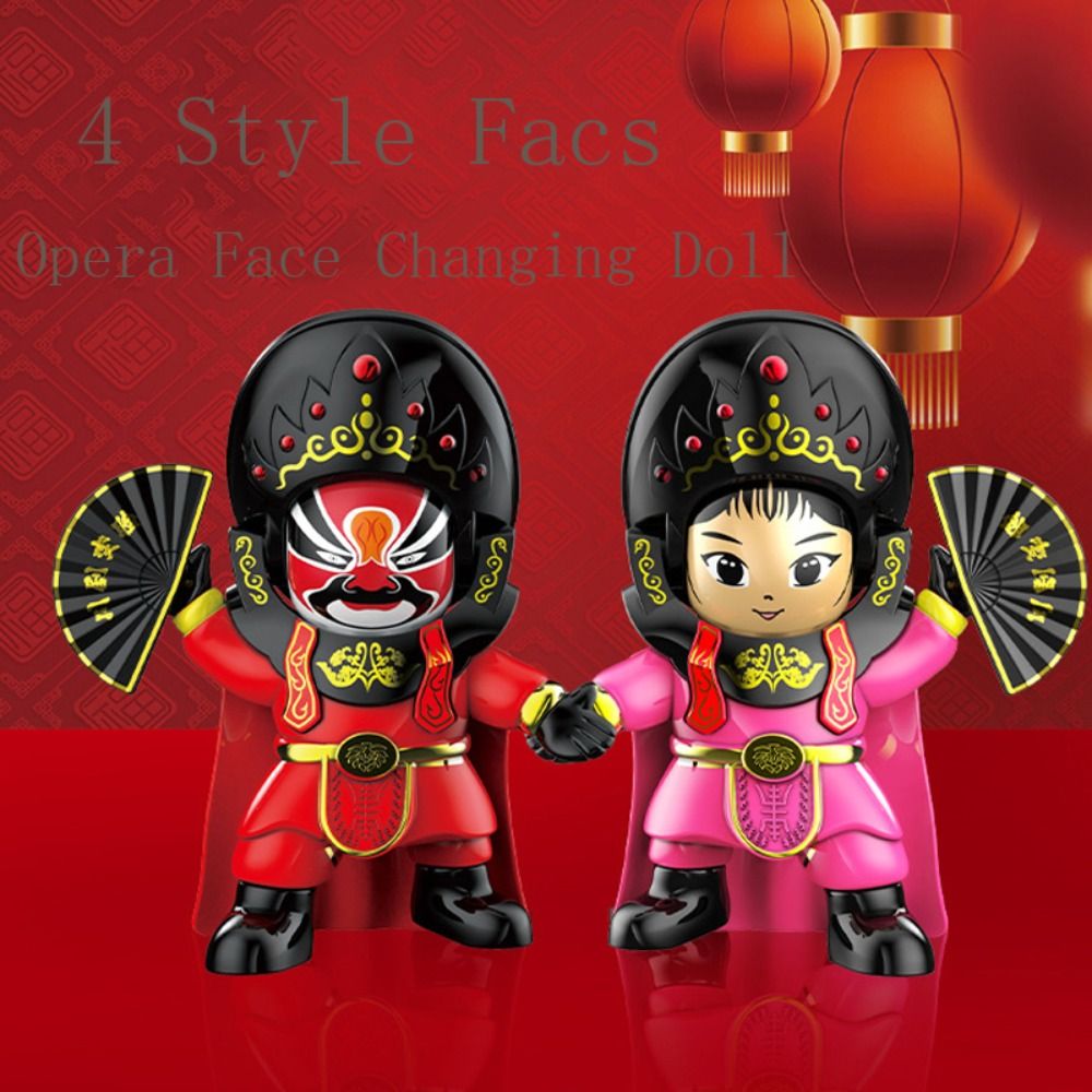 Collectible Model Face Change Opera Face Changing Doll Sichuan Opera ...