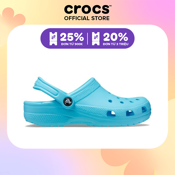 Giày Clog Unisex Crocs Classic - Arctic - 10001-411