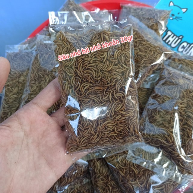 Sâu sấy khô cho Hamster và thú nhỏ
