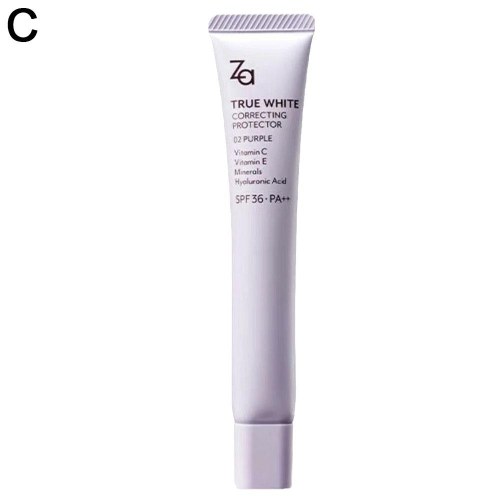 ZA Face Primer Cream Isolation Cream Invisible Pores Whitening Brightening Moisturizing Primer Cream Makeup